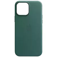 Шкіряний чохол Leather Case (AA) with MagSafe Apple iPhone 14 Pro Max (6.7") Pine green