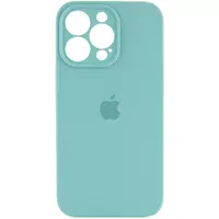 Чохол Silicone Case Full Camera Protective (AA) Apple iPhone 14 Pro Max (6.7") Бірюзовий / Marine Green