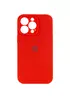 Чехол Silicone Case Full Camera Protective (AA) для Apple iPhone 14 Pro Max (6.7") Красный / Red