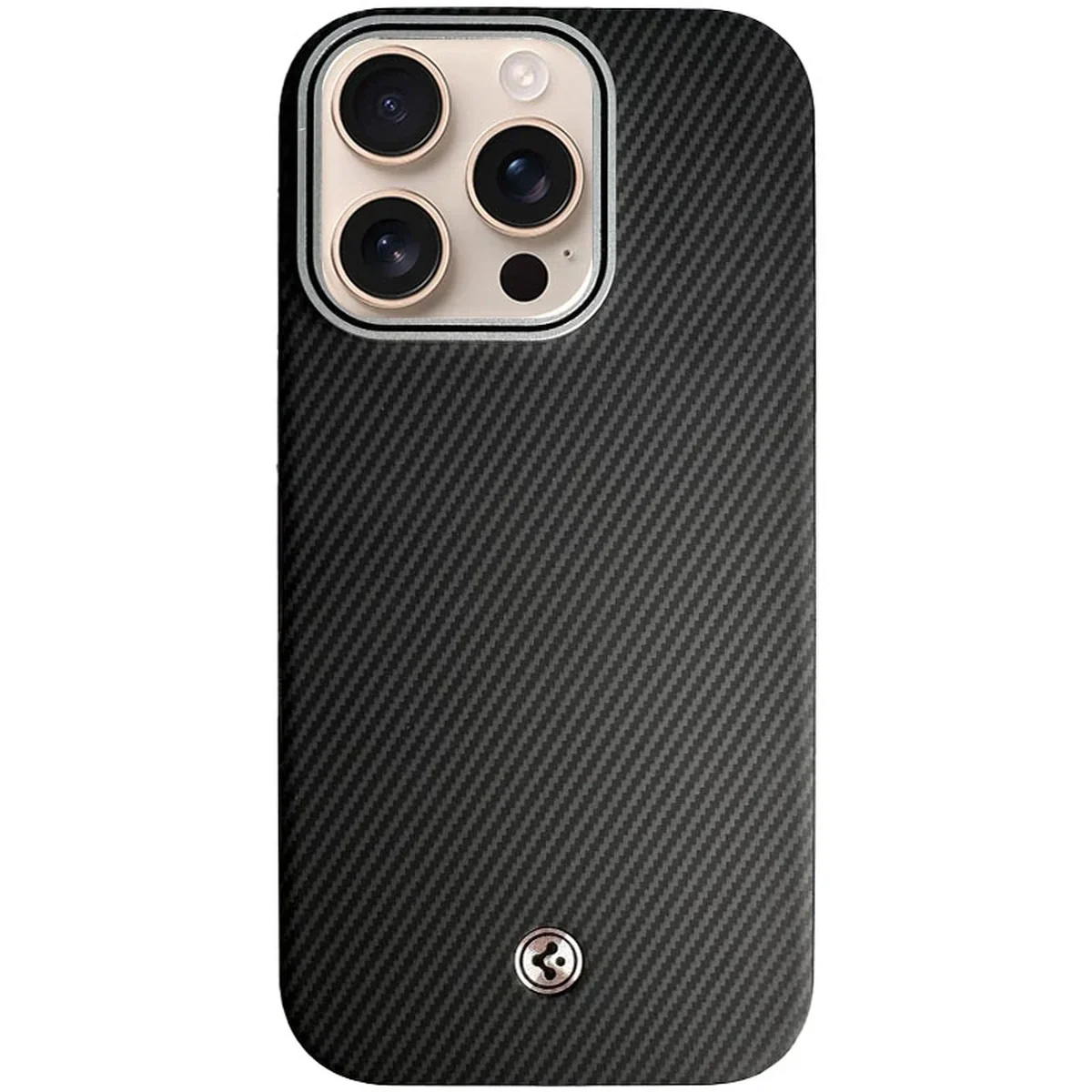 Чохол PC+Leather SGP with MagSafe для Apple iPhone 14 Pro Max (6.7") Carbon