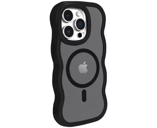 Чехол TPU+PC Undine with MagSafe для Apple iPhone 14 Pro Max (6.7") Black