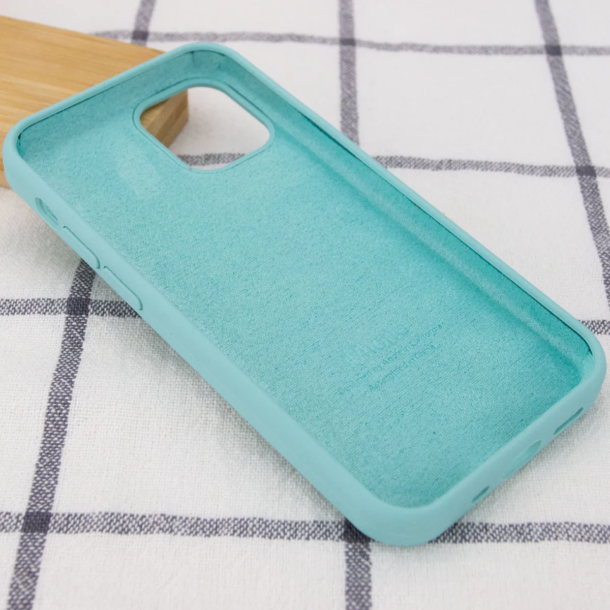 Чохол Silicone Case Full Protective (AA) для Apple iPhone 14 Pro Max (6.7") Бірюзовий / Marine Green