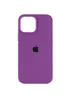 Чехол Silicone Case Full Protective (AA) для Apple iPhone 14 Pro Max (6.7") Фиолетовый / Grape