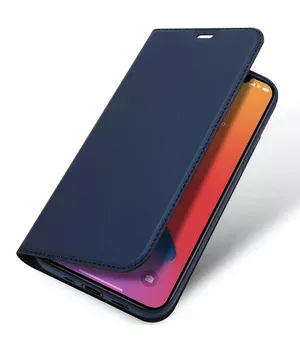 Чехол-книжка Dux Ducis с карманом для визиток для Apple iPhone 14 Pro Max (6.7") Синий