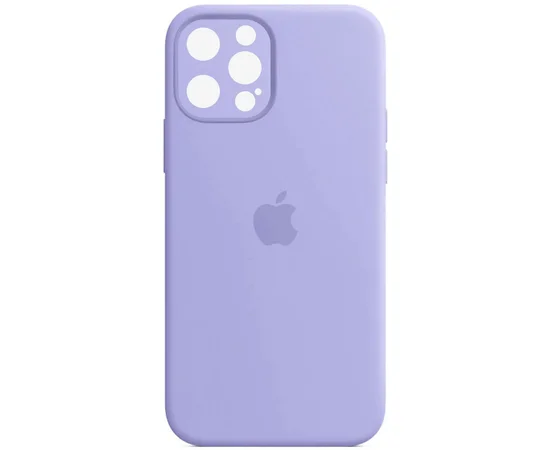 Чохол Silicone Case Full Camera Protective (AA) для Apple iPhone 14 Pro Max (6.7") Бузковий / Lilac