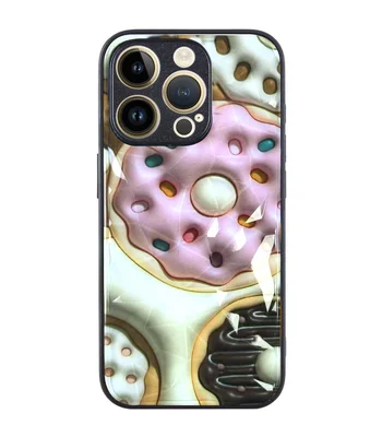 TPU+PC чехол Prisma Fluffie для Apple iPhone 14 Pro Max (6.7") Donut