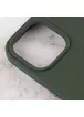 Чехол Silicone Case Full Protective (AA) для Apple iPhone 14 Pro Max (6.7") Зеленый / Cyprus Green