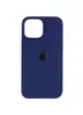Чехол Silicone Case Full Protective (AA) для Apple iPhone 14 Pro Max (6.7") Синий / Deep navy