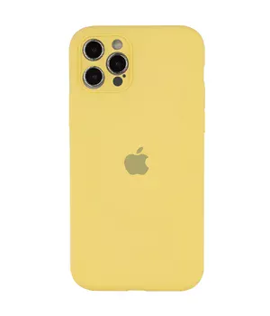 Чохол Silicone Case Full Camera Protective (AA) Apple iPhone 14 Pro Max (6.7") Жовтий / Yellow