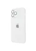 Чохол TPU+Glass Sapphire matte case для Apple iPhone 14 Pro Max (6.7") Pearly White