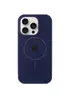 Чохол Silicone Case Full Protective (AA) with MagSafe для Apple iPhone 14 Pro Max (6.7") Темно-синій / Midnight blue