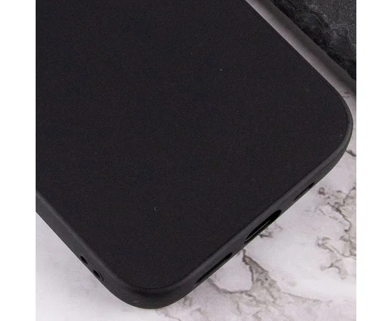 Силиконовый чехол Candy для Apple iPhone 14 Pro Max (6.7") Черный