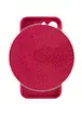 Чехол Silicone Case Full Camera Protective (AA) для Apple iPhone 14 Pro Max (6.7") Красный / Rose Red