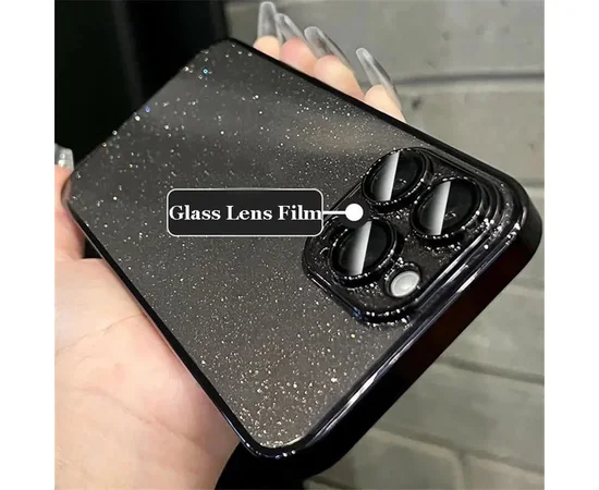 Чохол TPU+PC Glittershine для Apple iPhone 14 Pro Max (6.7") Black