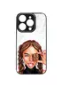 TPU+PC чехол Prisma Ladies для Apple iPhone 14 Pro Max (6.7") Chocolate
