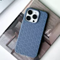 Чохол TPU Weaving для Apple iPhone 14 Pro Max (6.7") Blue