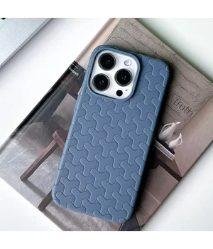 Чохол TPU Weaving для Apple iPhone 14 Pro Max (6.7") Blue