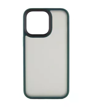 TPU+PC чохол Metal Buttons для Apple iPhone 14 Pro Max (6.7") Зелений