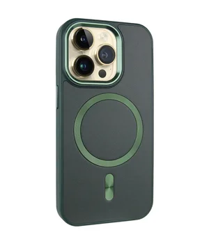 Шкіряний чохол SnapCase with MagSafe для Apple iPhone 14 Pro Max (6.7") Green