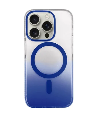 Чехол TPU+PC Phantom with MagSafe для Apple iPhone 14 Pro Max (6.7") Blue