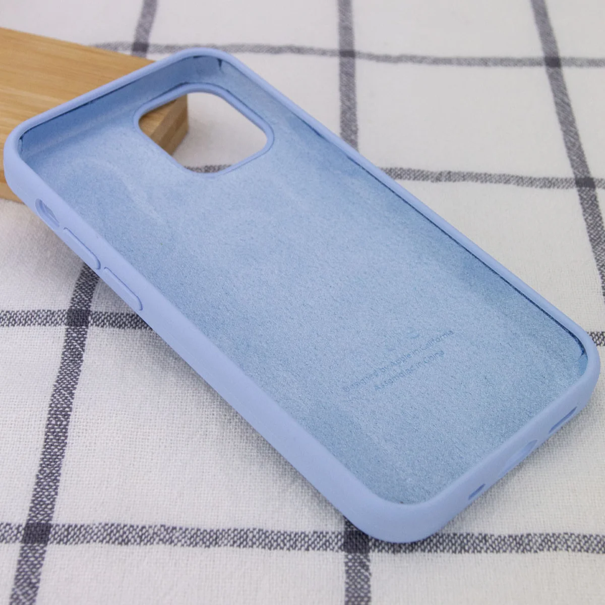 Чохол Silicone Case Full Protective (AA) для Apple iPhone 14 Pro Max (6.7") Синій / Lilac Blue