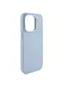TPU чехол Bonbon Metal Style для Apple iPhone 14 Pro Max (6.7") Голубой / Mist blue