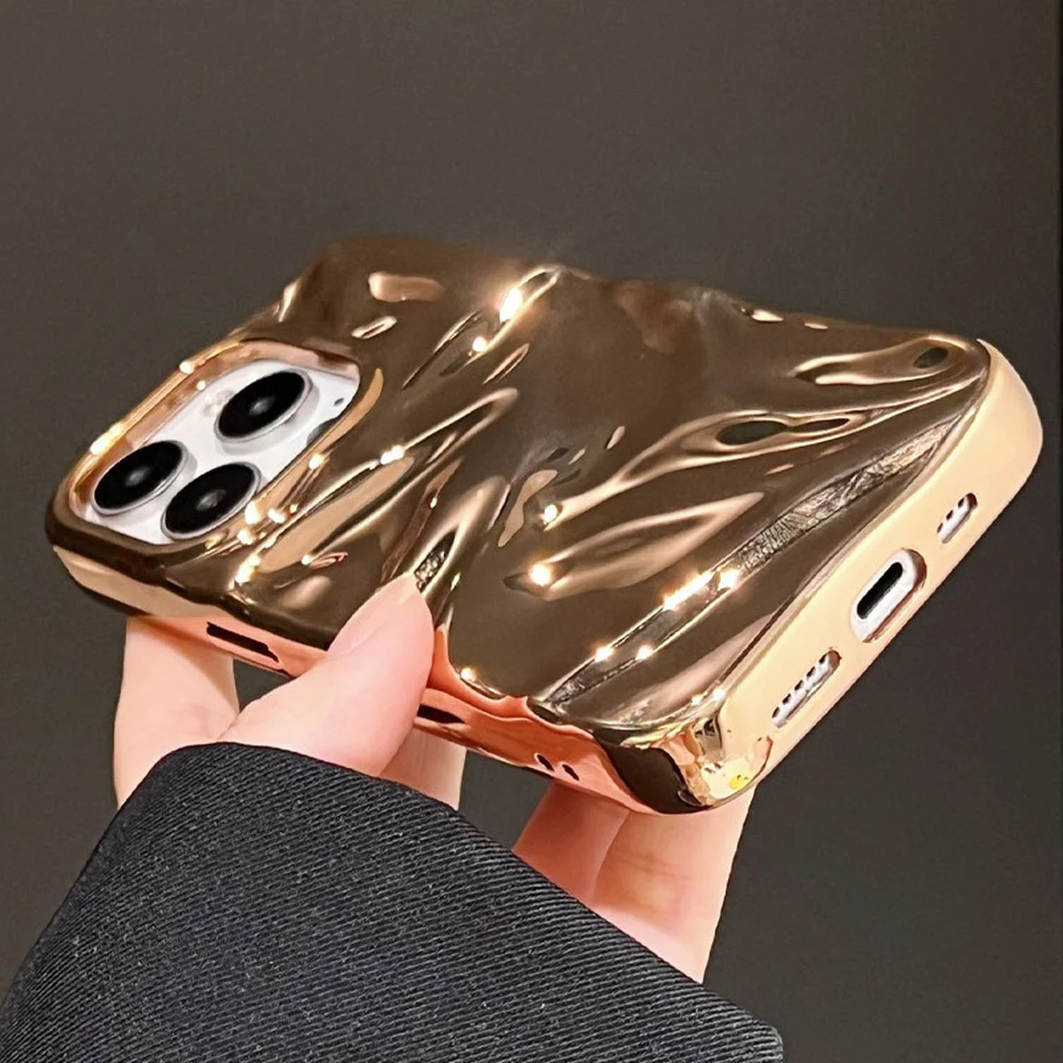 Чехол TPU Sea для Apple iPhone 14 Pro Max (6.7") Gold