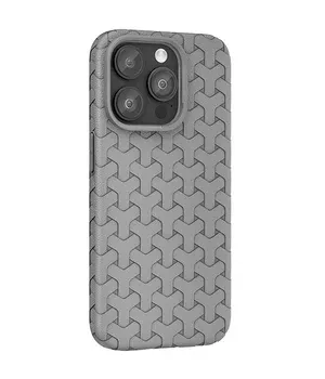 Чехол TPU Weaving для Apple iPhone 14 Pro Max (6.7") Grey