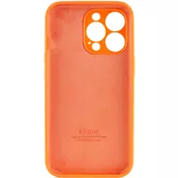 Чехол Silicone Case Full Camera Protective (AA) для Apple iPhone 14 Pro Max (6.7") Оранжевый / Kumquat