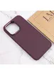 TPU чехол Bonbon Metal Style для Apple iPhone 14 Pro Max (6.7") Бордовый / Plum