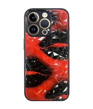 TPU+PC чехол Prisma Plushie для Apple iPhone 14 Pro Max (6.7") Kiss