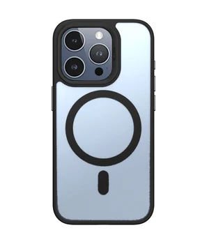 TPU+PC чехол Blueo Skin Friendly Frosted with MagSafe для Apple iPhone 14 Pro Max (6.7") Черный