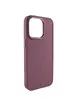 TPU чехол Bonbon Metal Style для Apple iPhone 14 Pro Max (6.7") Бордовый / Plum