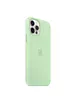Чехол Silicone Case Full Protective (AA) для Apple iPhone 14 Pro Max (6.7") Зеленый / Pistachio