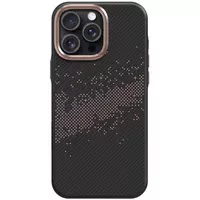 TPU чохол Monzo (MagFit) для Apple iPhone 14 Pro Max (6.7") Titanium gold