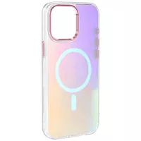 Чехол TPU Lunar Glow (MagFit) для Apple iPhone 14 Pro Max (6.7") Baby Pink