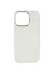 TPU чехол Bonbon Metal Style для Apple iPhone 14 Pro Max (6.7") Белый / White