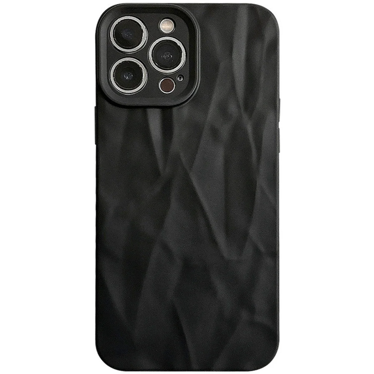 Чехол TPU Texture для Apple iPhone 14 Pro Max (6.7") Black