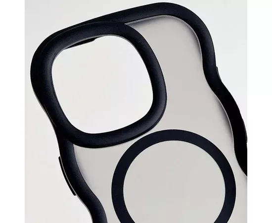 Чехол TPU+PC Undine with MagSafe для Apple iPhone 14 Pro Max (6.7") Black