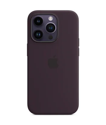 Чохол Silicone Case Full Protective (AA) для Apple iPhone 14 Pro Max (6.7") Фіолетовий / Elderberry