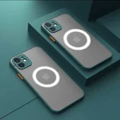 Силіконовий чохол "Armor Matte Cover" Case with MagSafe для iPhone 12 Зелений