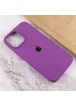 Чехол Silicone Case Full Protective (AA) для Apple iPhone 14 Pro (6.1") Фиолетовый / Grape