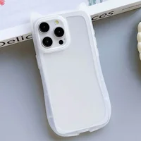 Чехол TPU Cat для Apple iPhone 14 Pro (6.1") Transparent