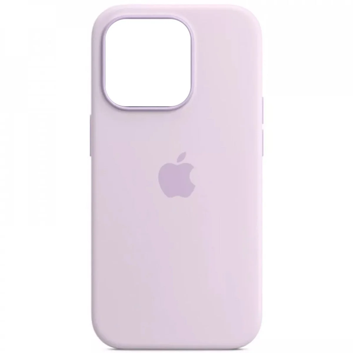 Чехол Silicone case (AAA) full with Magsafe and Animation для Apple iPhone 14 Pro (6.1") Сиреневый / Lilac