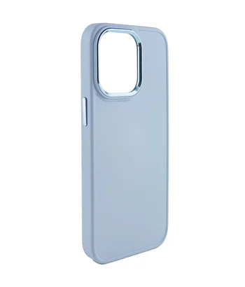 TPU чохол Bonbon Metal Style для Apple iPhone 14 Pro (6.1") Блакитний / Mist blue TPU чохол Bonbon Metal Style для Apple iPhone 14 Pro (6.1") Блакитний / Mist blue