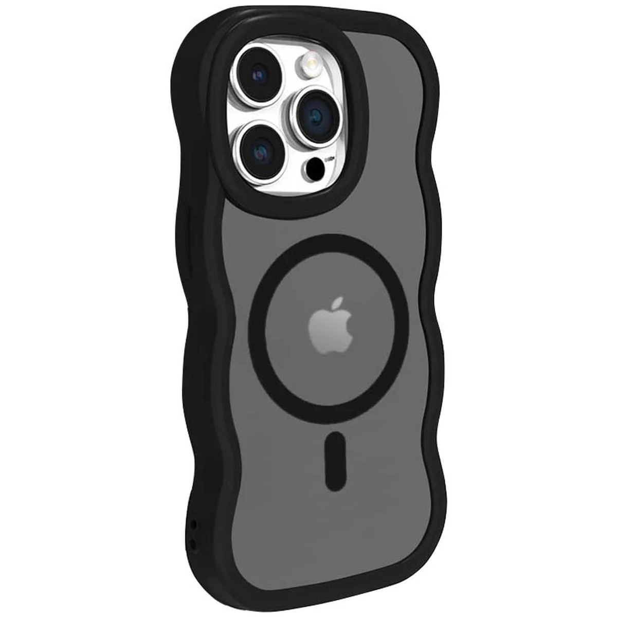 Чехол TPU+PC Undine with MagSafe для Apple iPhone 14 Pro (6.1") Black