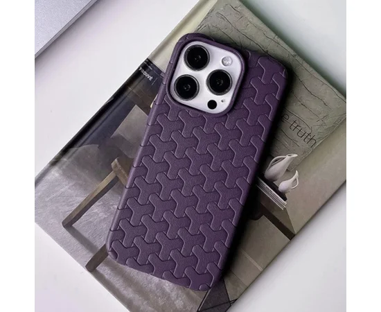 Чехол TPU Weaving для Apple iPhone 14 Pro (6.1") Purple