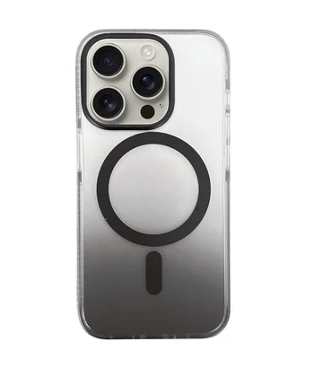 Чехол TPU+PC Shadow with MagSafe для Apple iPhone 14 Pro (6.1") Gray