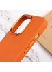 TPU чехол Bonbon Metal Style для Apple iPhone 14 Pro (6.1") Оранжевый / Papaya