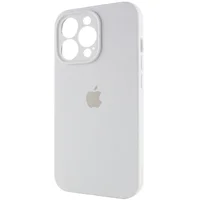 Чохол Silicone Case Full Camera Protective (AA) Apple iPhone 14 Pro (6.1") Білий / White / PVH